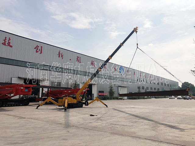 履帶式起重機的作業場地要求